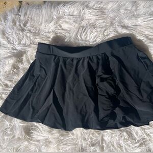 Beach Diva Black Swim Skirt - Size 12